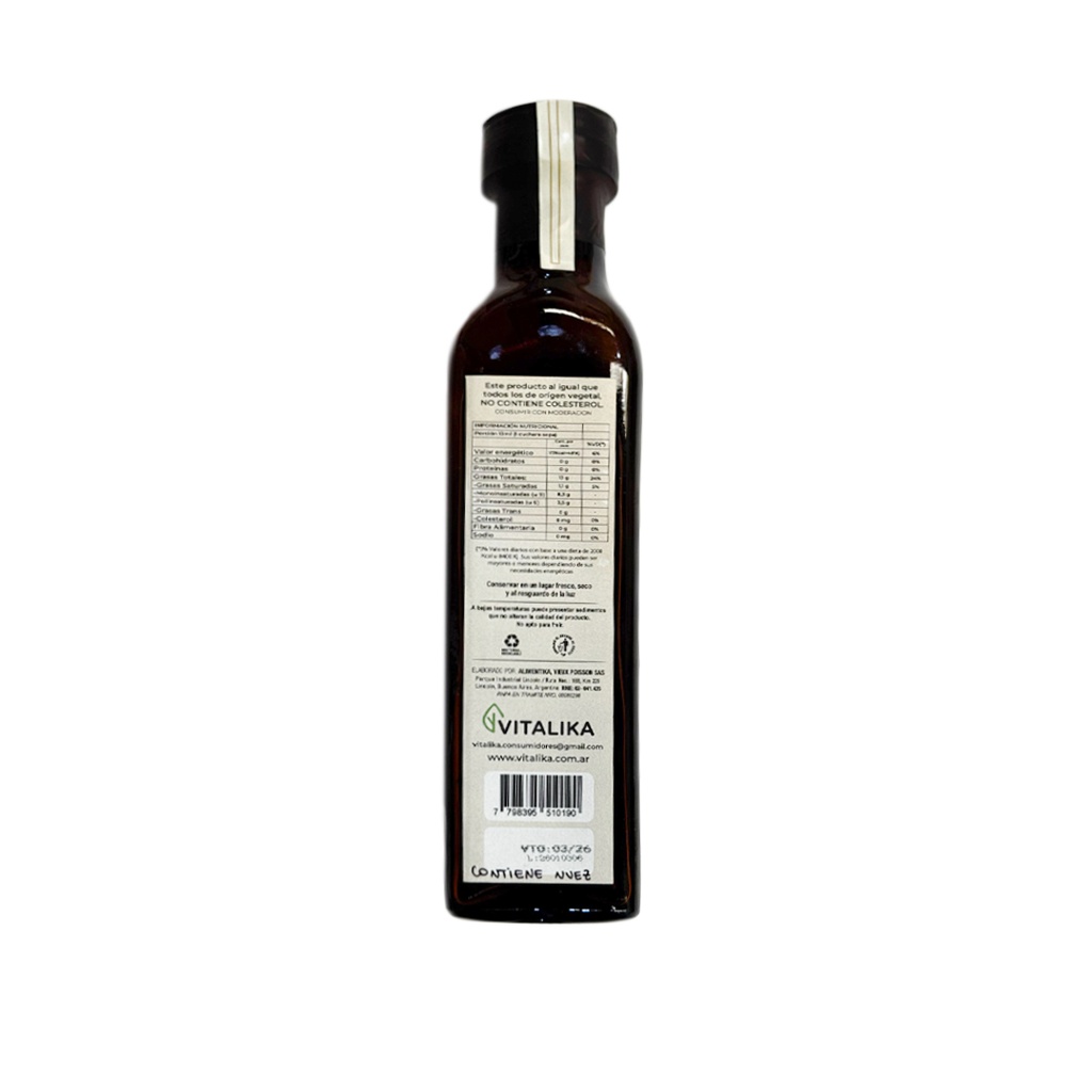 Aceite de la nuez pecan vitalika x 250cc x 3u