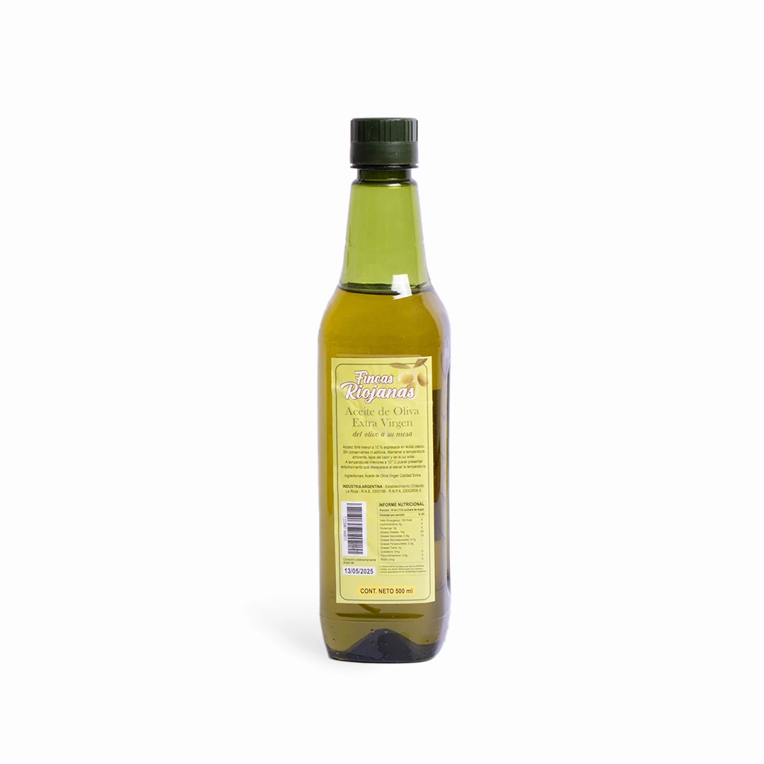 Aceite Oliva Fincas riojanas 500ml (PET) x 3u