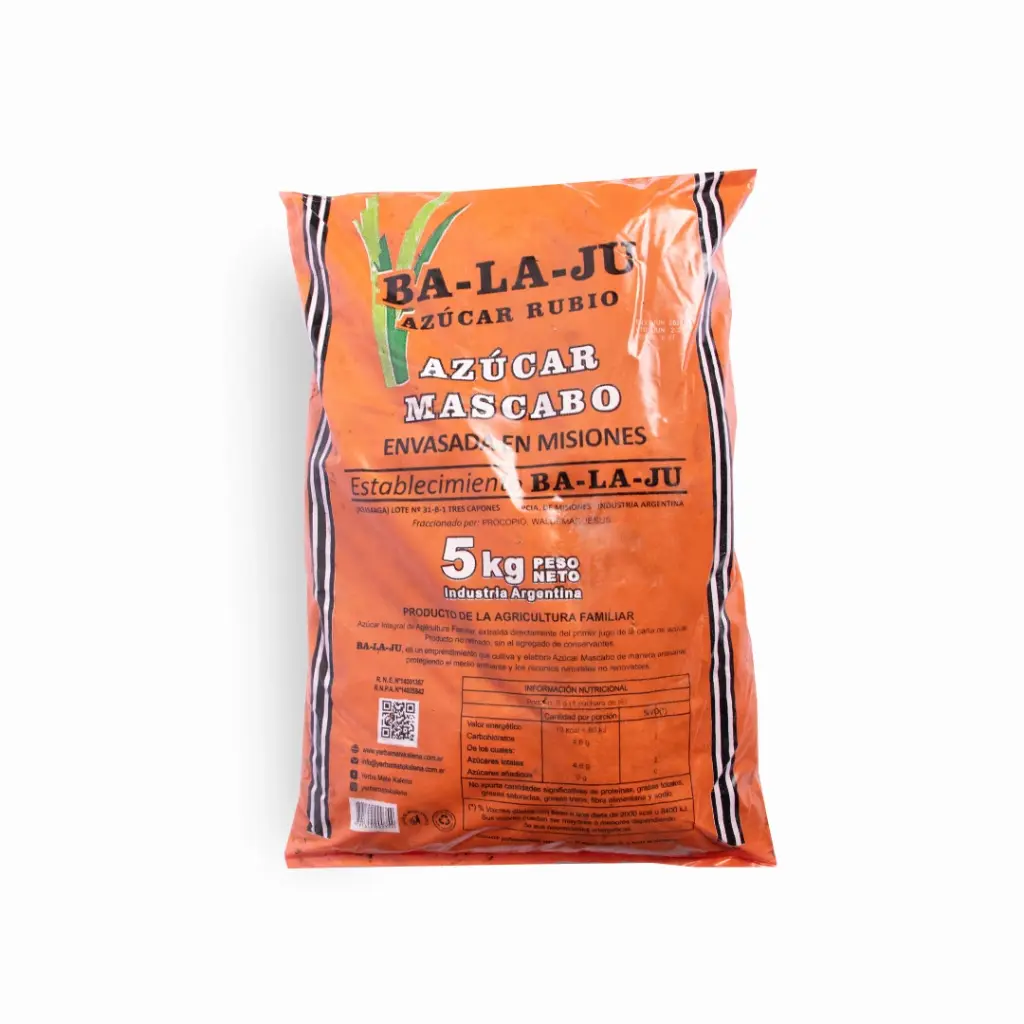 Mascabo azucar balaju x 5kg