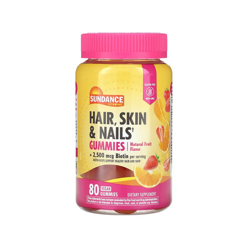 Hair,Skin & Nails Gummies Sundance x 80 Gum x 3u