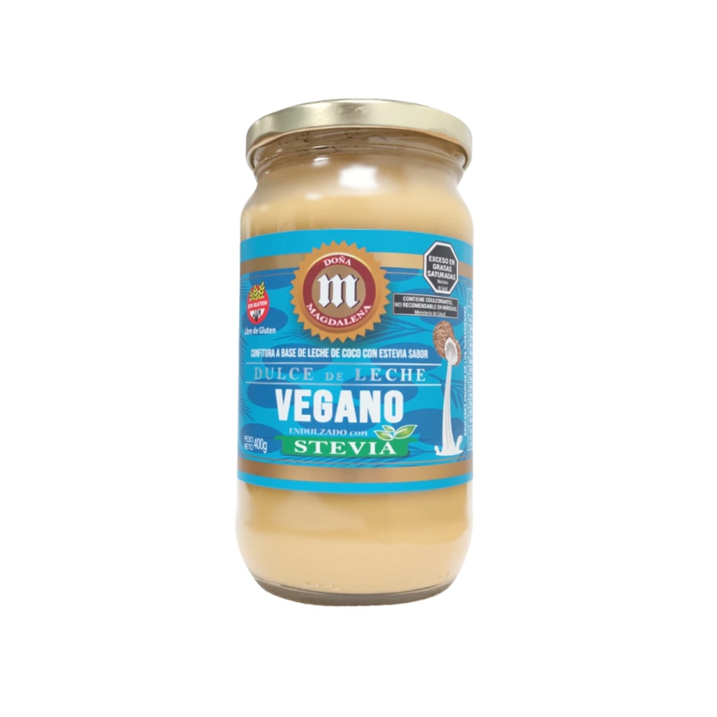 Dulce de leche vegano Stevia Doña Magdalena x 400grs x 1u