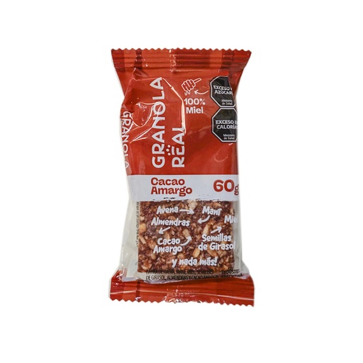 [BSBCA60PQ012] Barritas con Cacao 60grs x 12u