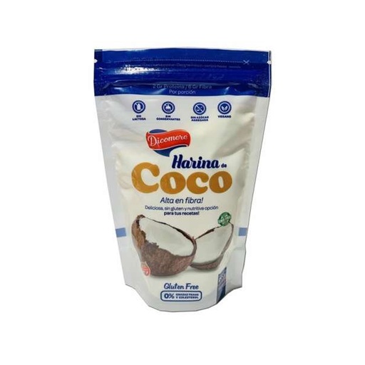 [HAHRCODBS003] Harina de coco en polvo Dicomere x 200grs x 3u 