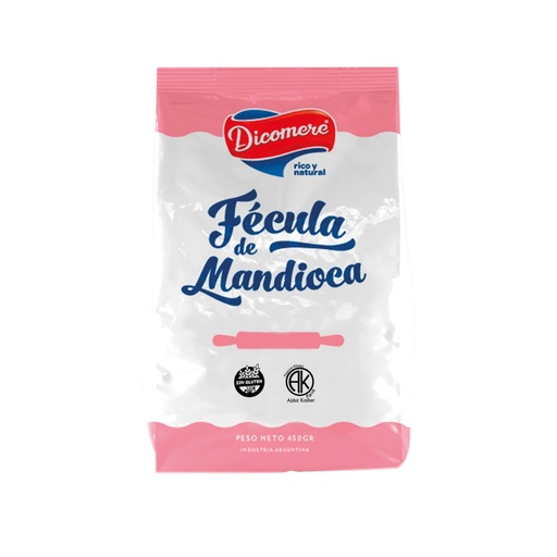 [HAFEMDPQ45001] Fecula de mandioca Dicomere x 450grs x 1u