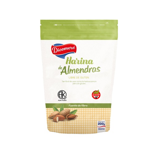 [HAHRADPQ20001] Harina de almendras Dicomere x 200grs x 1u